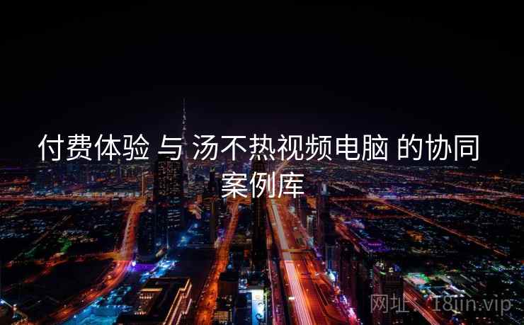 付费体验 与 汤不热视频电脑 的协同 案例库 第2张 付费体验 与 汤不热视频电脑 的协同 案例库 第2张