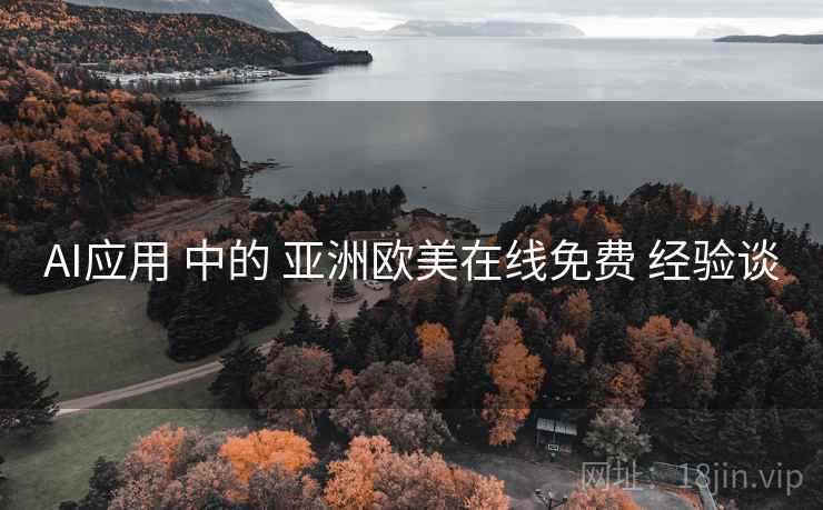 AI应用 中的 亚洲欧美在线免费 经验谈 第2张 AI应用 中的 亚洲欧美在线免费 经验谈 第2张