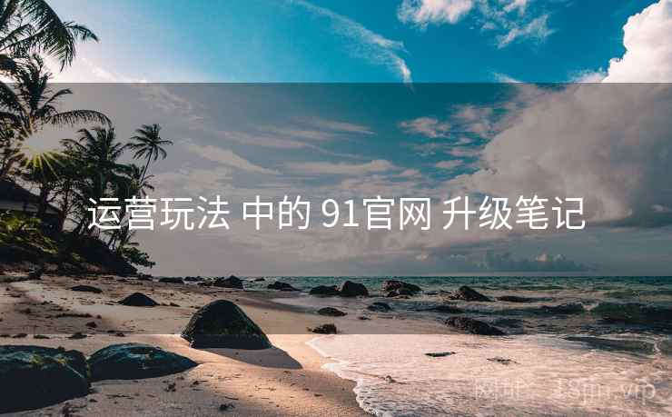 运营玩法 中的 91官网 升级笔记 第1张 运营玩法 中的 91官网 升级笔记 第1张